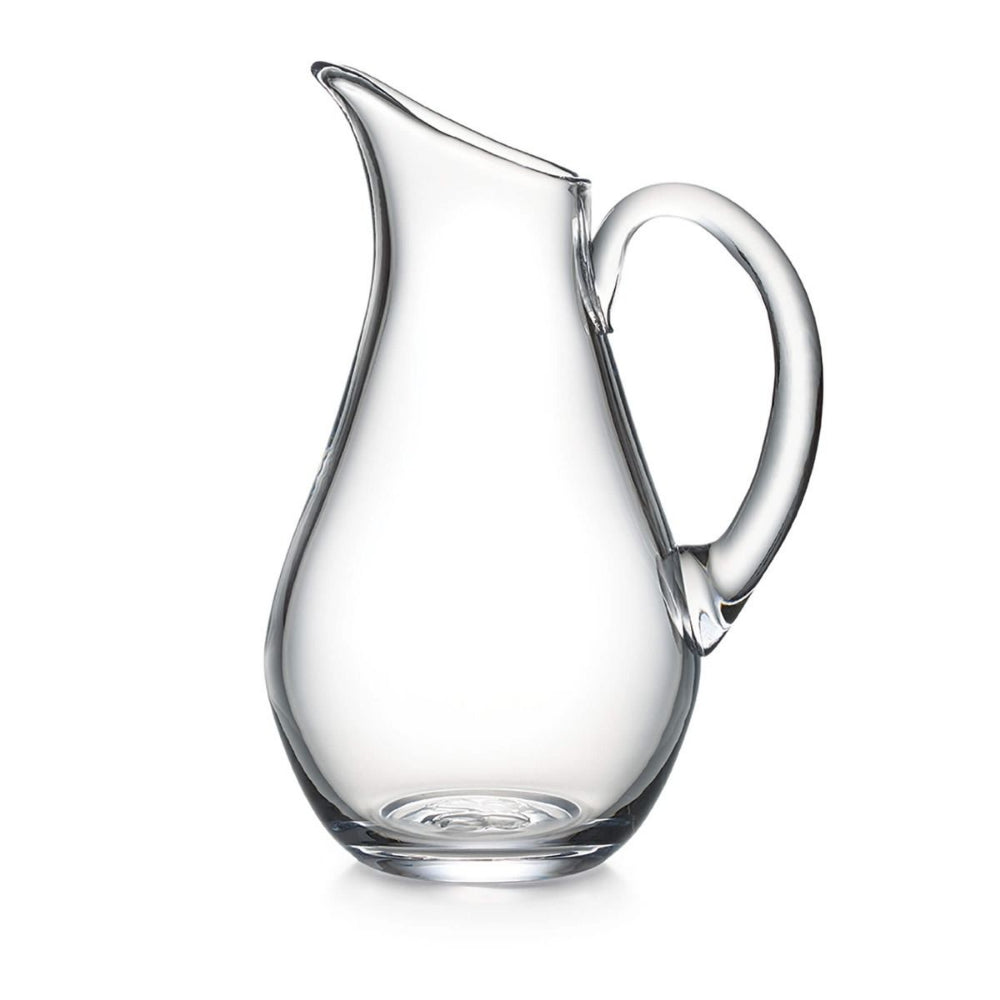 Large Simon Pearce Woodstock Handmade Glass Pitcher