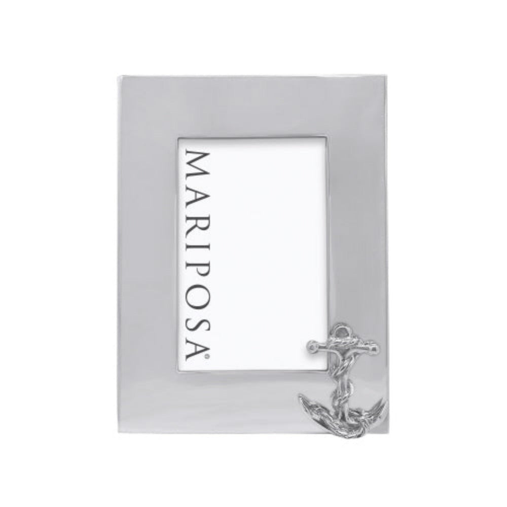 Engravable 4x6 Mariposa Anchor Frame for Maritime Lovers