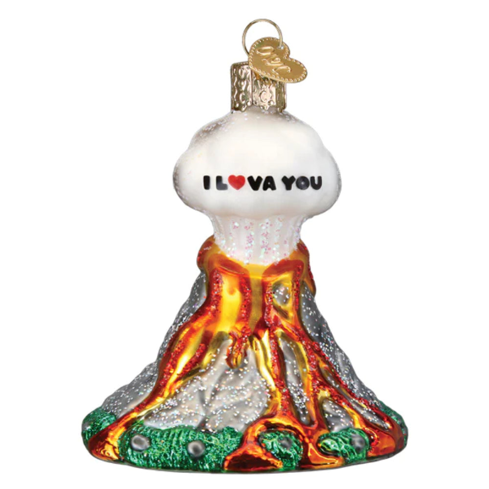 OWC Heartfelt Lava Love Christmas Ornament for Expressing Affection