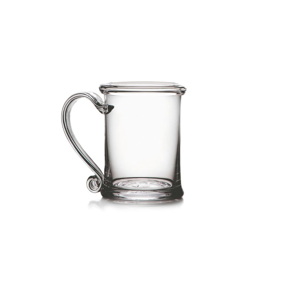 Simon Pearce Durable Windsor Tankard with Rolled Rim and Turned Handle
