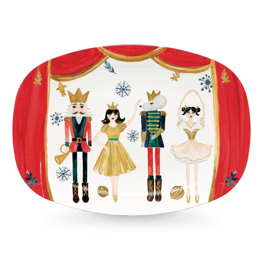 Safe and USA-Made Mariposa Nutcracker Platter for Food