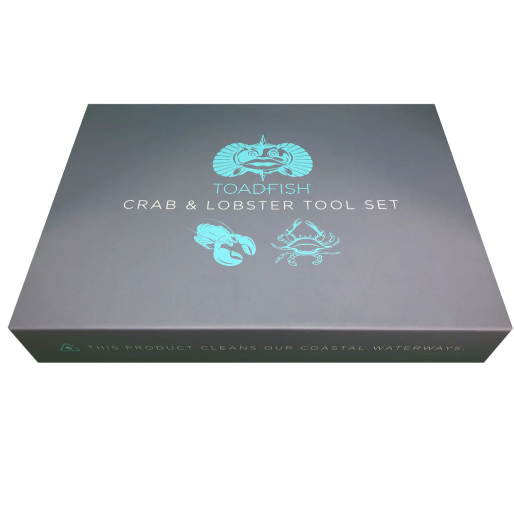 Toadfish Innovative Crab and Lobster Seafood Tool Set for Enjoying Fresh Hard - Shelled Seafood
