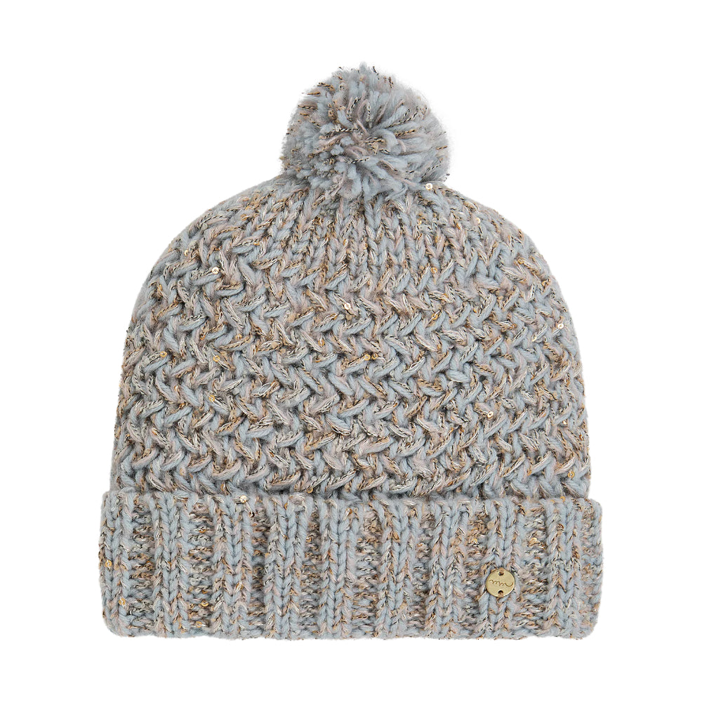 Millymook Blue Mayelle Beanie for Little Girls - Warm & Stylish