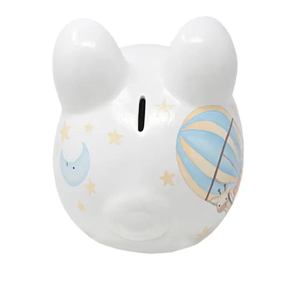High - Quality Ceramic Air Balloon Piggy Bank for Cherished Children