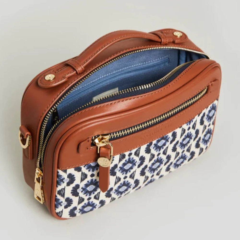 Spartina Ellie Women's Fashionable Striped Crossbody Bag for Marsh Boardwalk Adventures