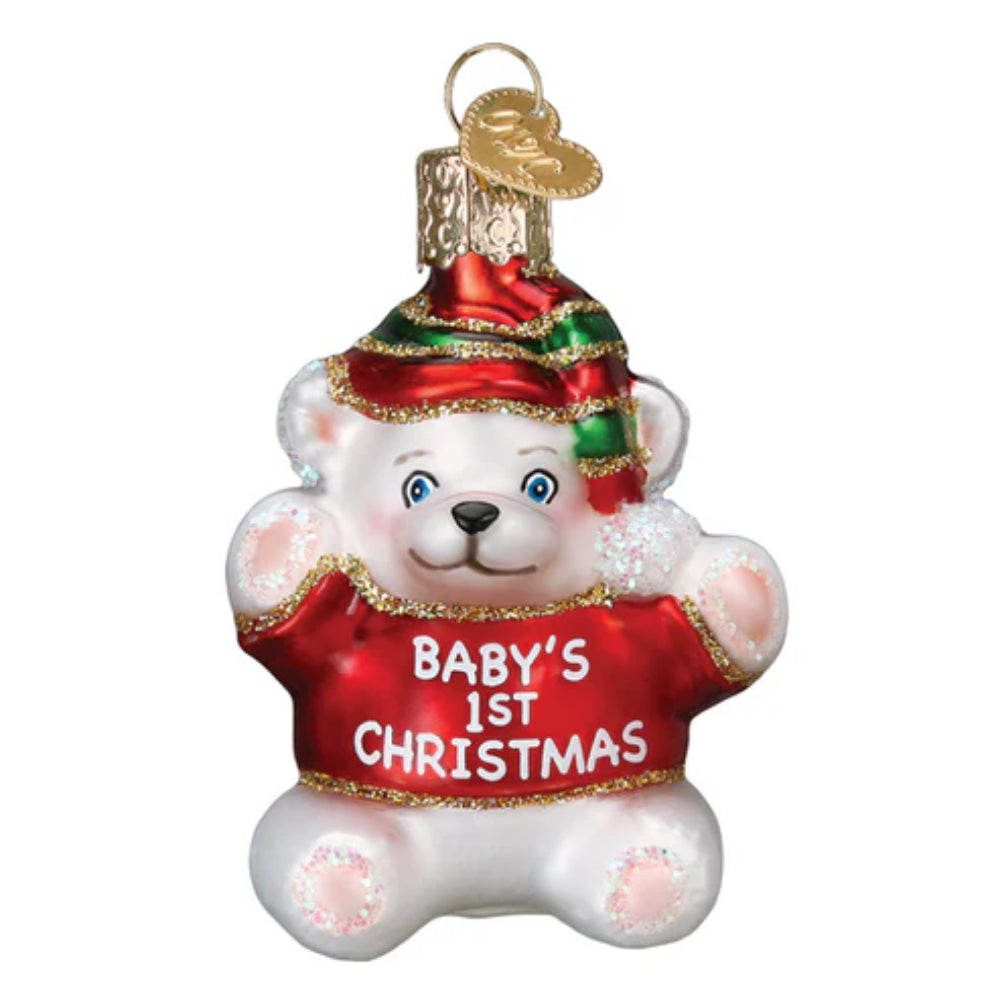 Old World Christmas Ornament for Baby's First Christmas