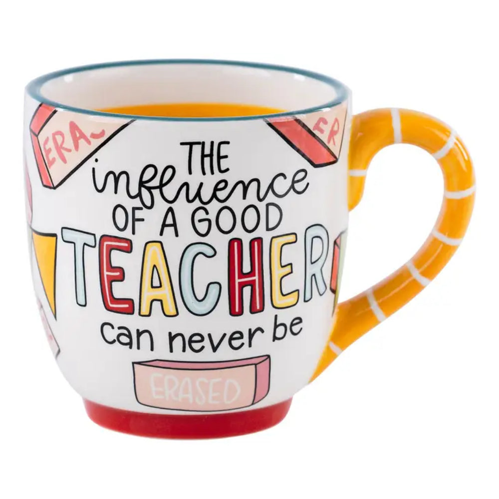 Glory Haus Hand - painted Jumbo Teacher Eraser 16oz Mug