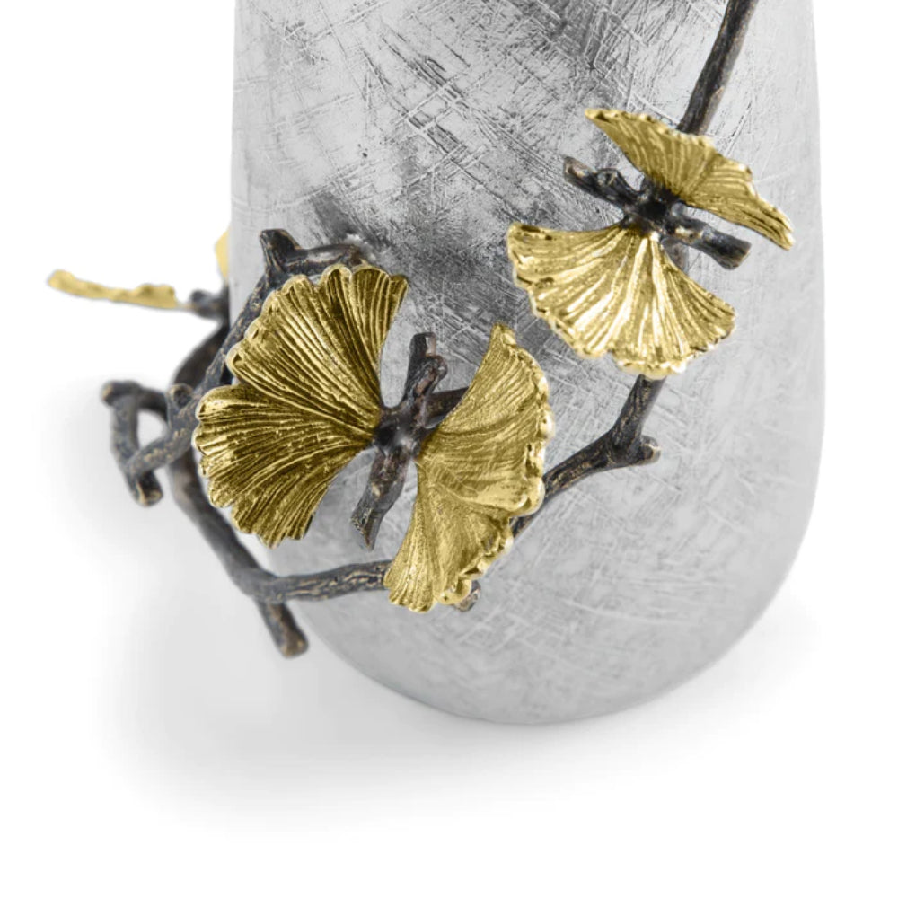 Michael Aram Small Decorative Butterfly Ginkgo Vase for Home Decoration