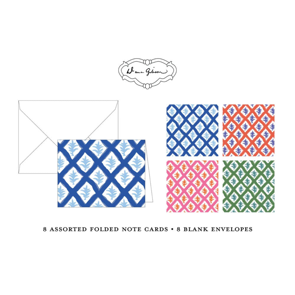 Casa Blanca Dana Gibson Assorted Folded Note Cards Set