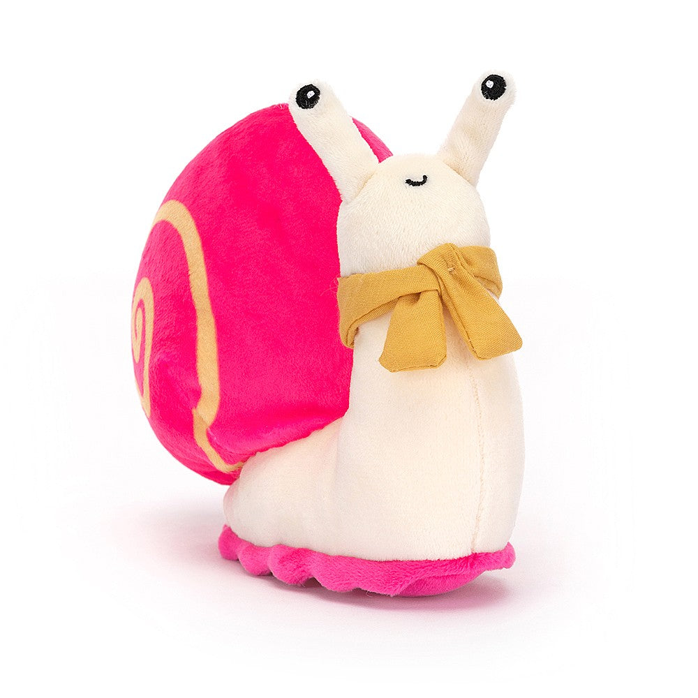 Jellycat Escarfgot Plush Toy - A Stylish Snail Companion
