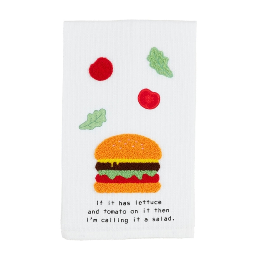 Luxurious 100% Cotton Mud Pie Boucle Food Towel for Home Use