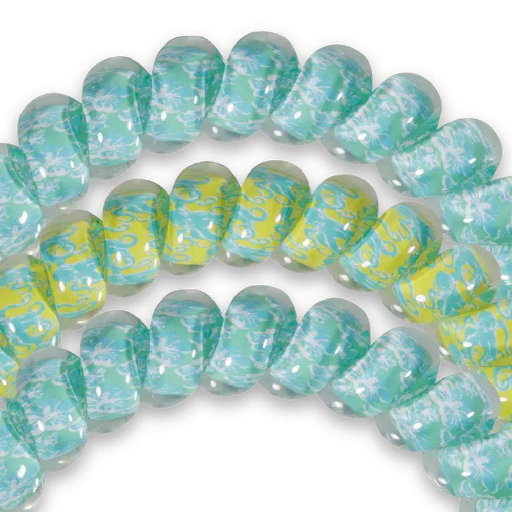 TELETIES Set of 3 Large-sized Hair Ties for Women's Hairstyling