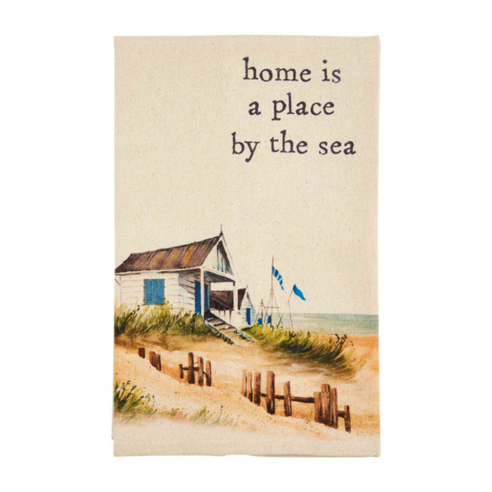 Mud Pie Watercolor Design 100% Cotton Beach Hand Towel