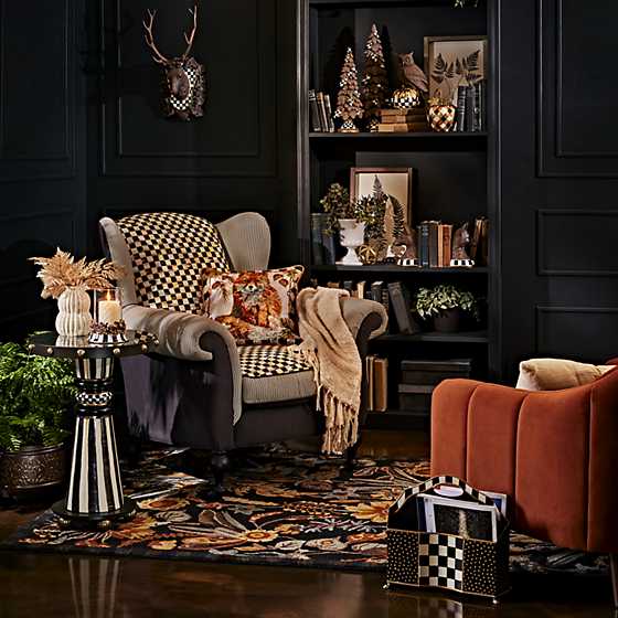 MacKenzie-Childs Handmade Dotography Accent Table (In-Store Pickup)