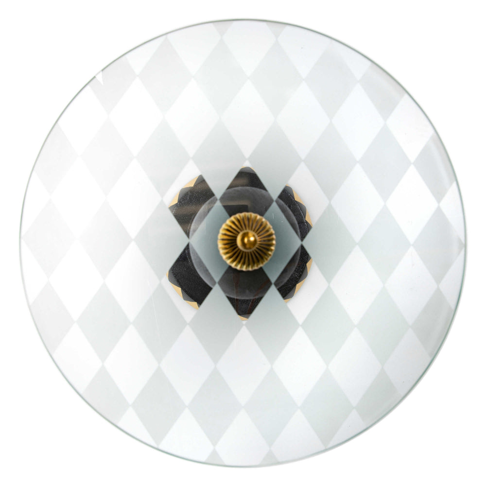 MacKenzie-Childs Hand - Decorated Gambit Accent Table (In - Store Pickup Only)