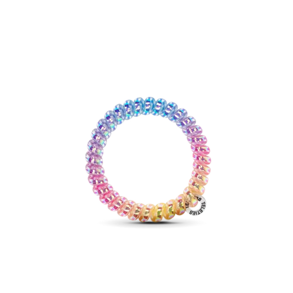 TELETIES Small Hair Ties - Stylish Set of 3 for Everyday Use