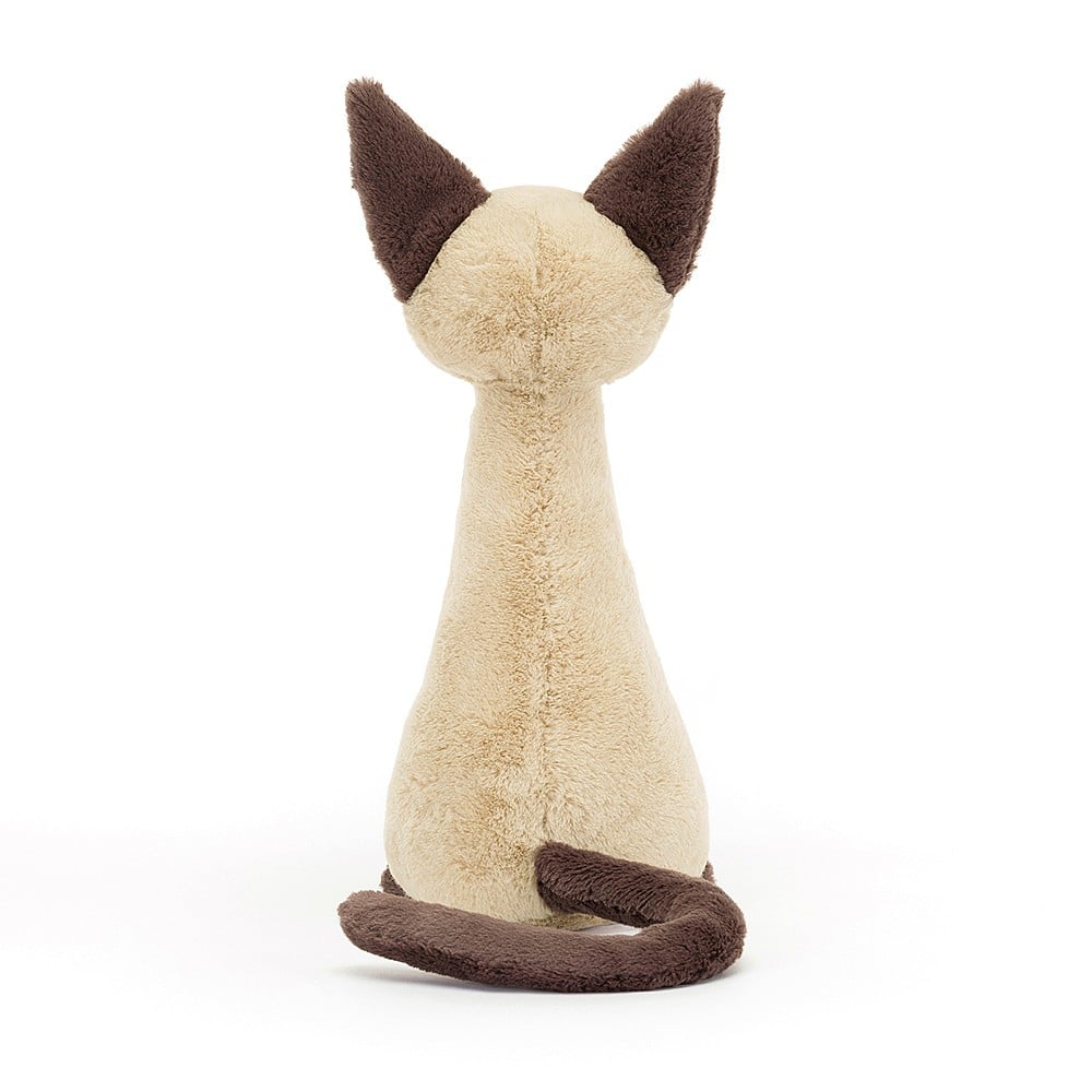 Jellycat Elegant Blue - Eyed Siamese Cat Toy