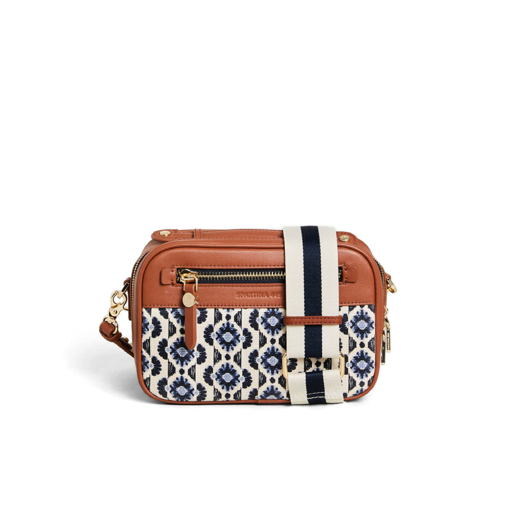 Spartina Ellie Women's Fashionable Striped Crossbody Bag for Marsh Boardwalk Adventures