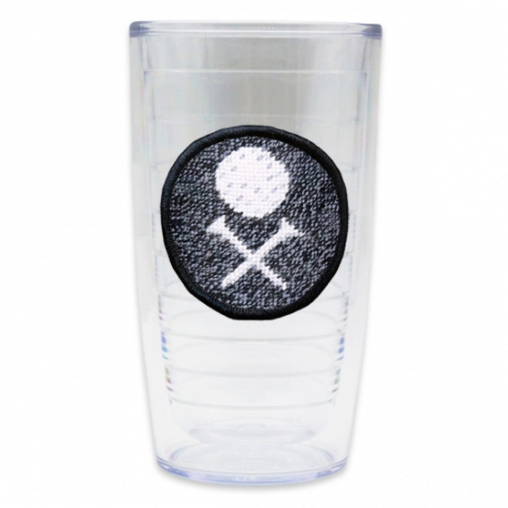 Smathers & Branson Golf Scratch Needlepoint 16 oz Tervis Tumbler
