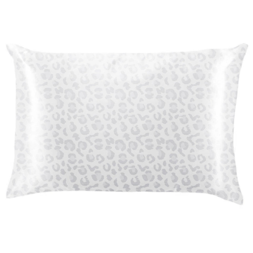 Assortment of Printed Silky Satin Pillowcases with Lemon and Lavender Designs