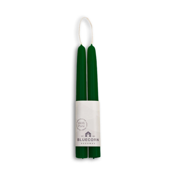Set of 8 Handmade Beeswax Taper Candles for Special Occasions