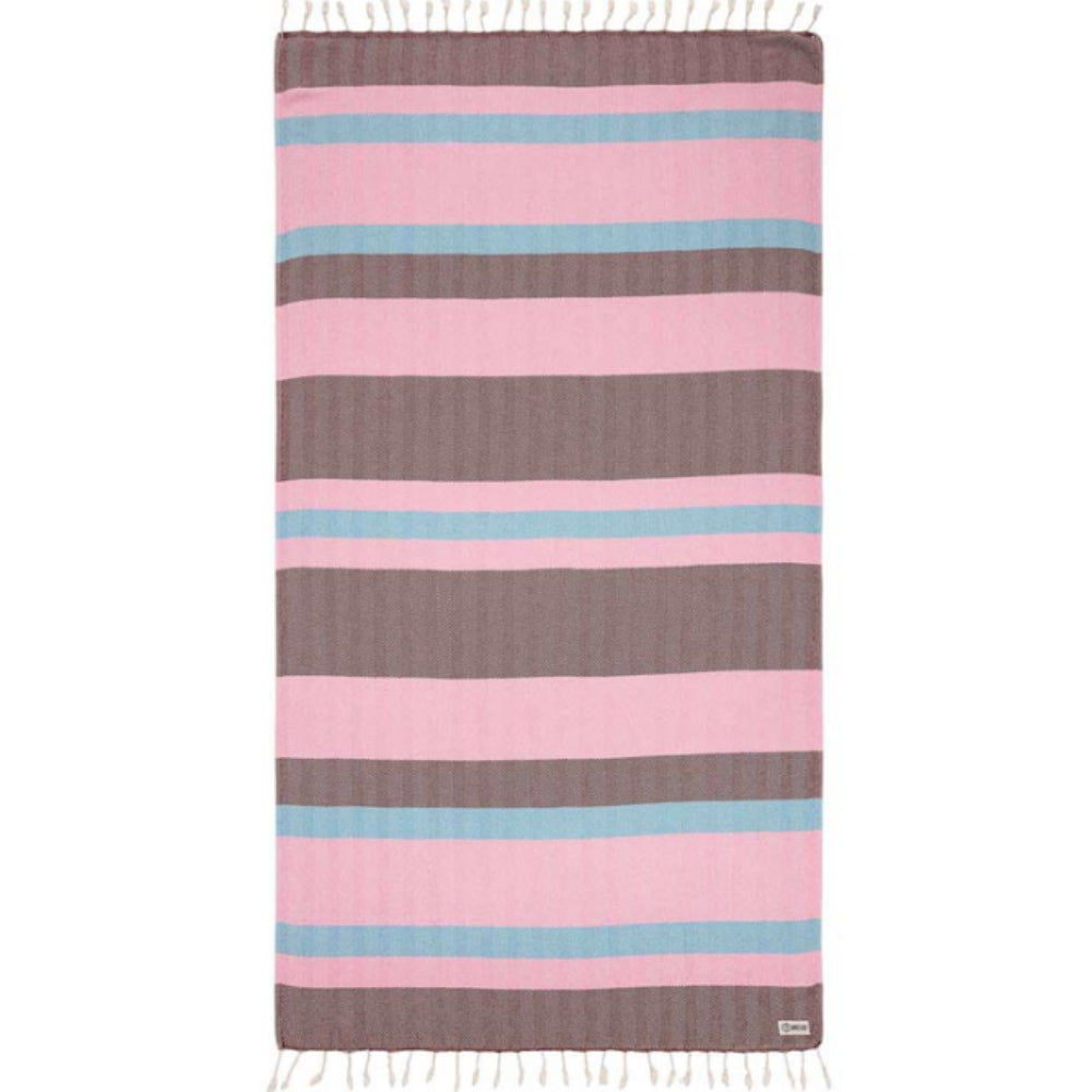 Sand Cloud Folly Stripe Beach Towel - Ideal for a Relaxing Beach Day