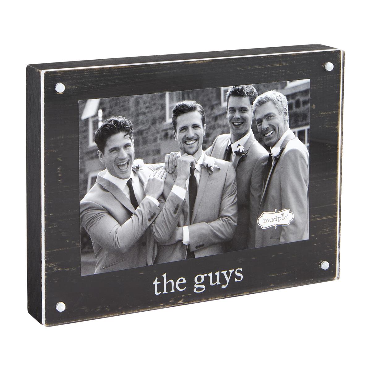 Mud Pie 4x6 Acrylic Photo Frame Made of Wood
