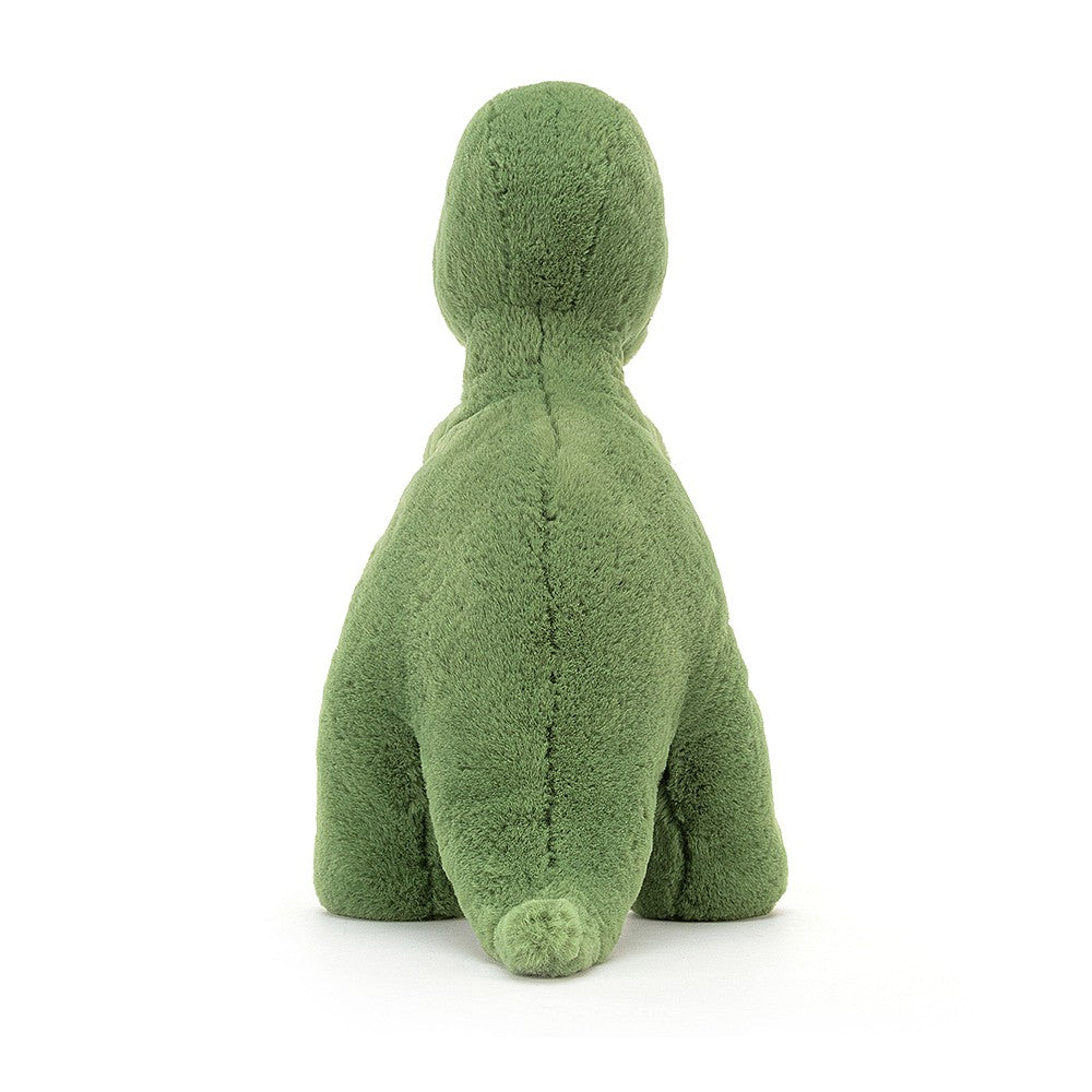 Adorable Jellycat Soft Green Fossilly T-Rex Stuffed Toy