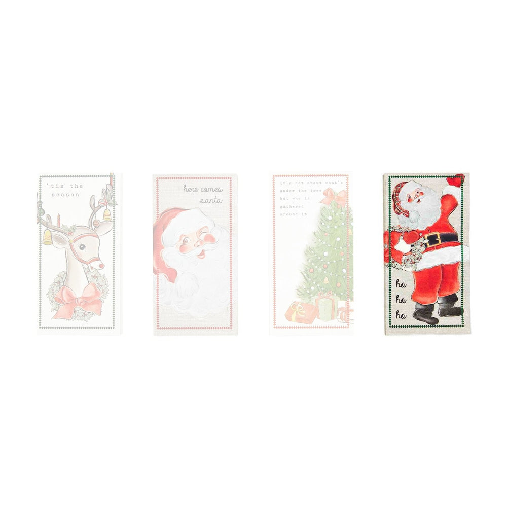 Mud Pie Christmas-themed Paper Guest Towel Set for Party Use