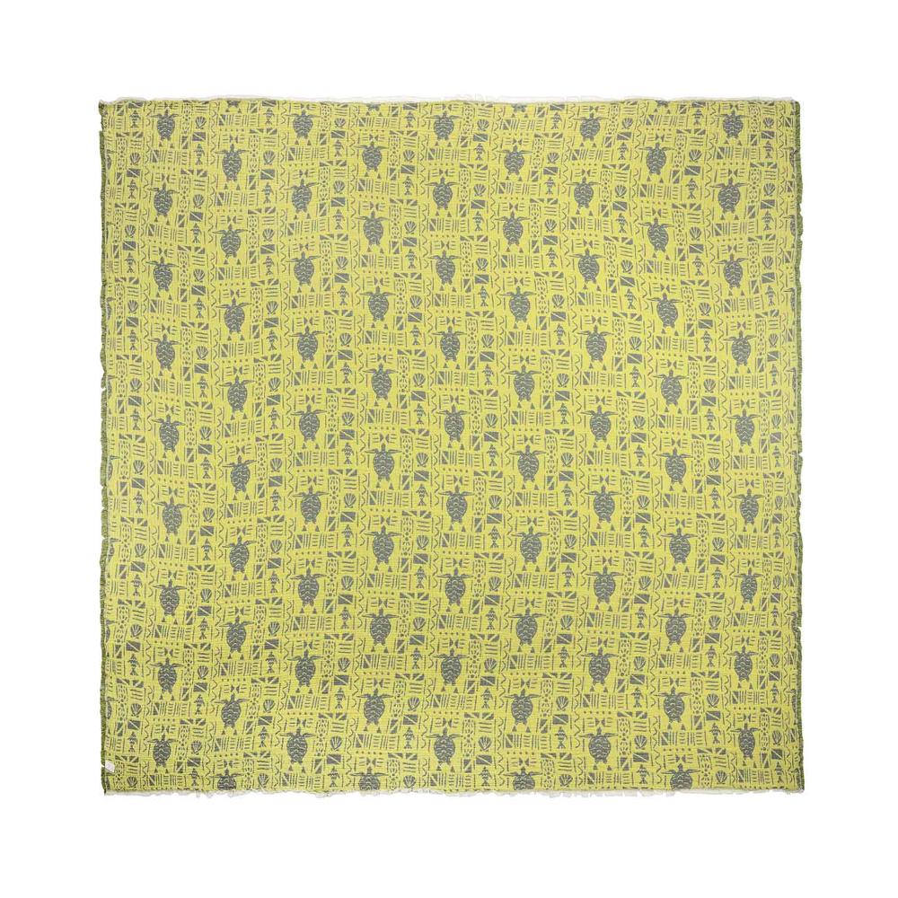 Sand Cloud - Extra Large Stamp Turtle Party Blanket Made of Turkish Organic Cotton