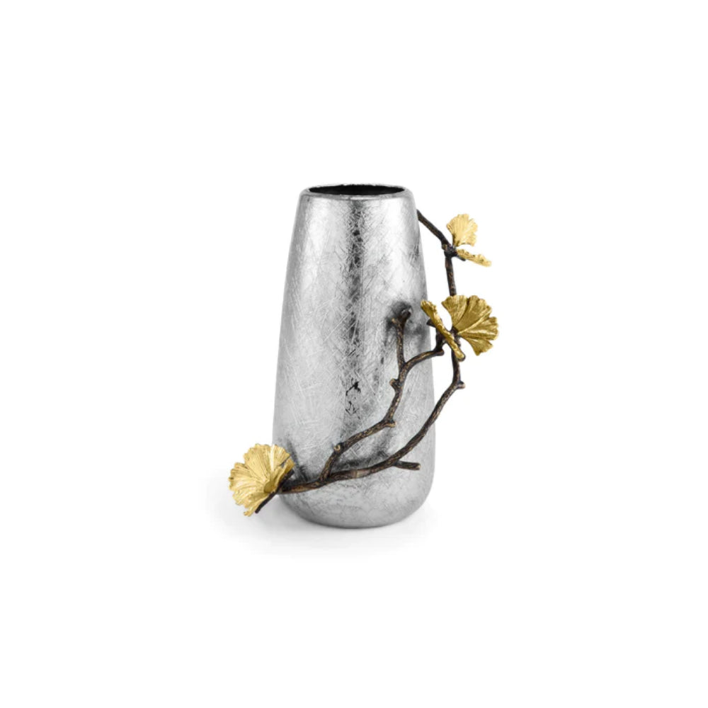 Michael Aram Small Decorative Butterfly Ginkgo Vase for Home Decoration