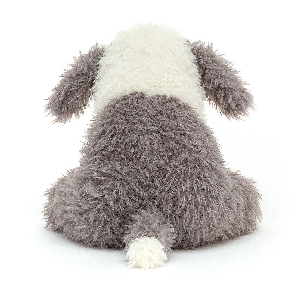 Adorable Jellycat Curvy Grey - Eared Sheep Dog Plush Toy