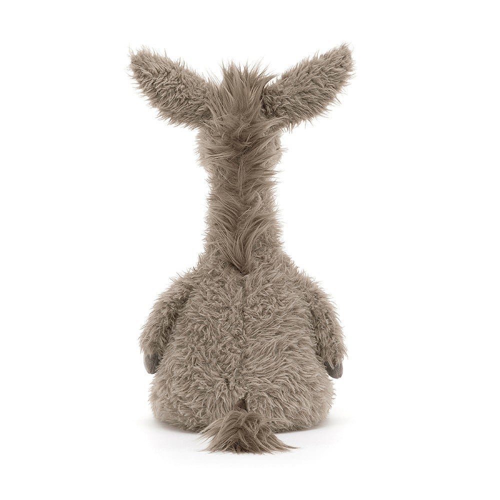 Adorable Jellycat Dario Donkey with Soft Fur and Charming Features