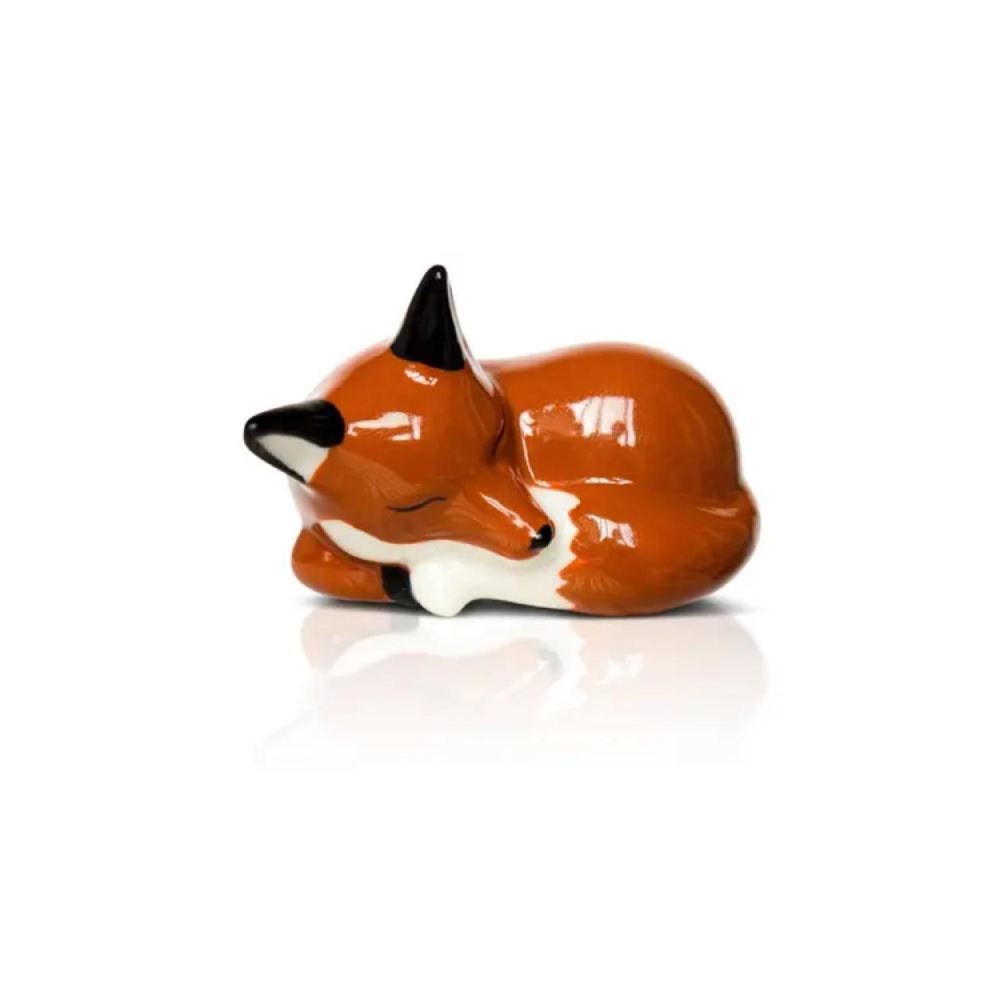Nora Fleming Adorable Foxy Lady Mini Figurine for Woodland Themes
