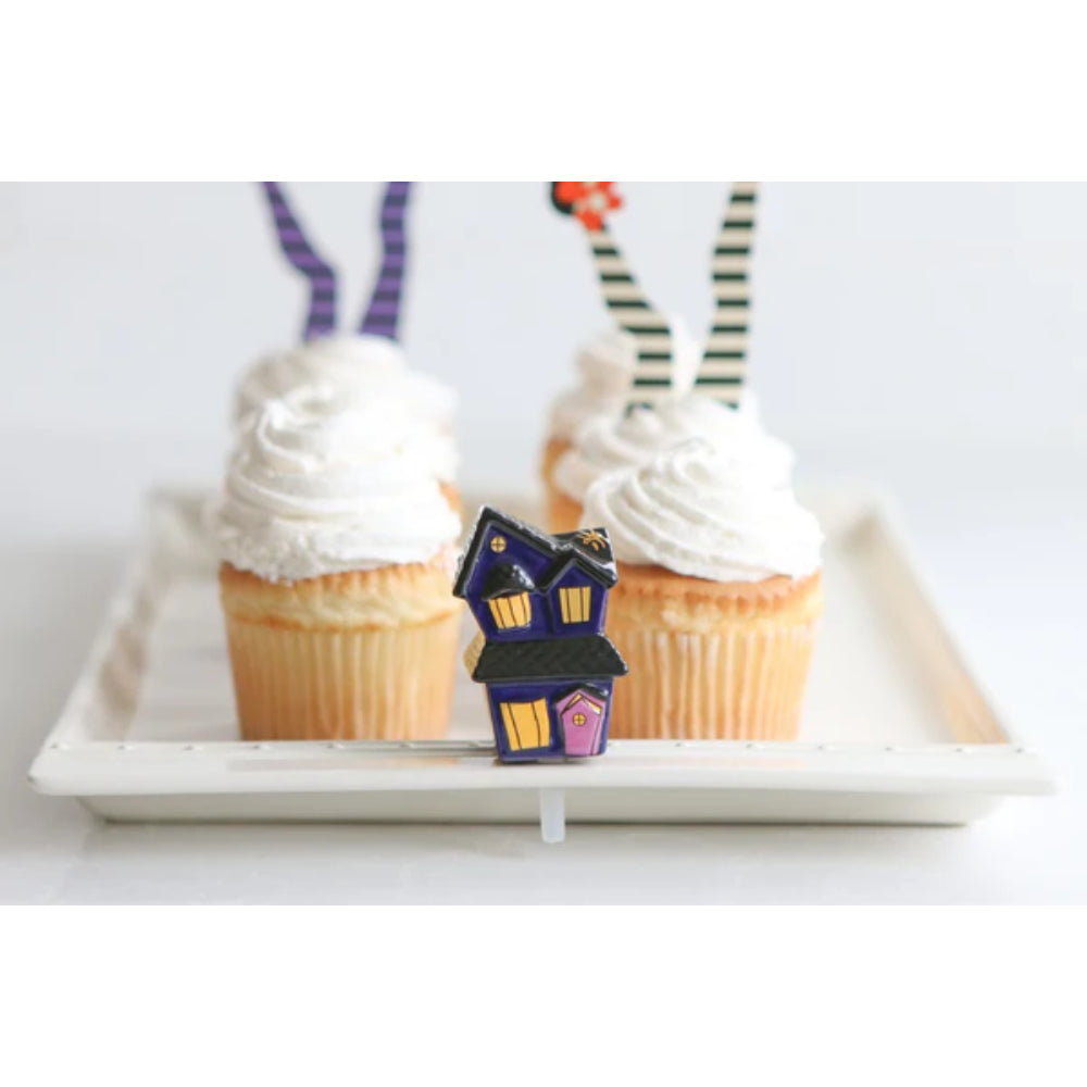 Nora Fleming Miniature Spooky Haunted House for All Occasions