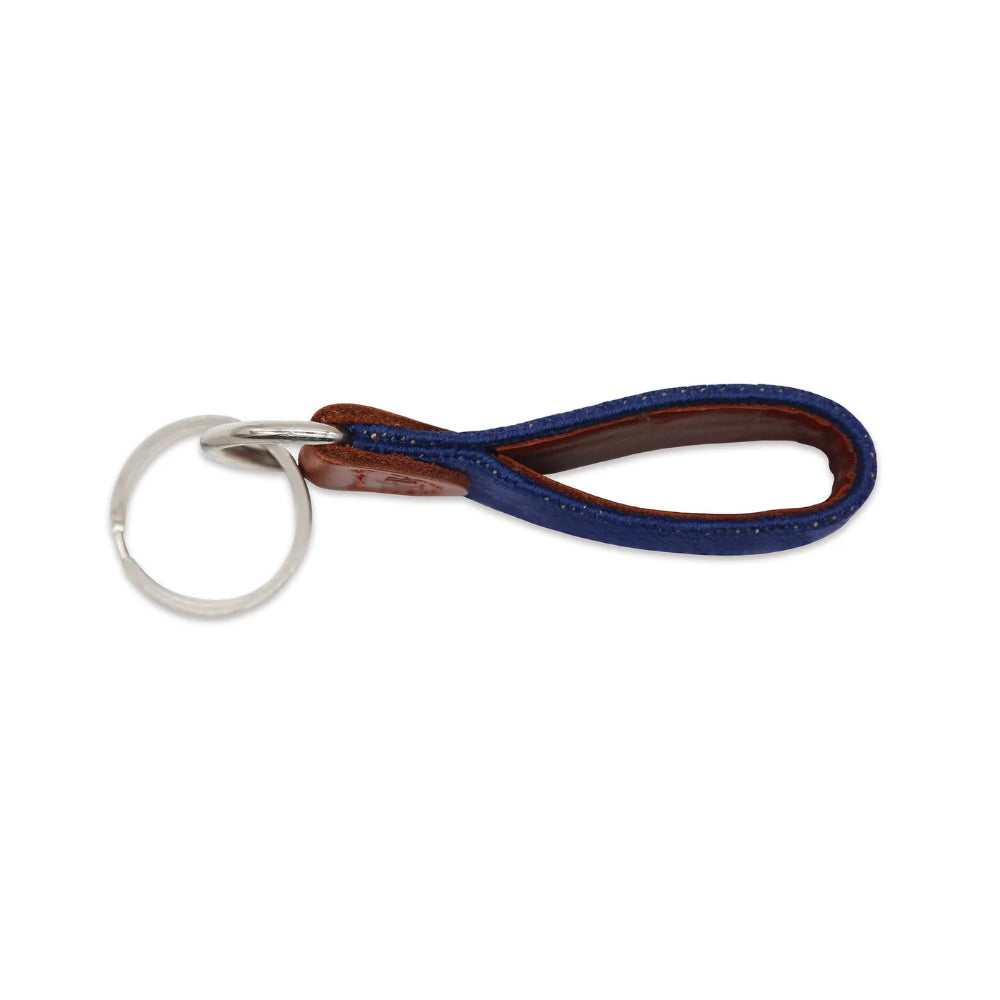 Smathers & Branson Hand - stitched Mom Key Fob with Italian Leather Finish