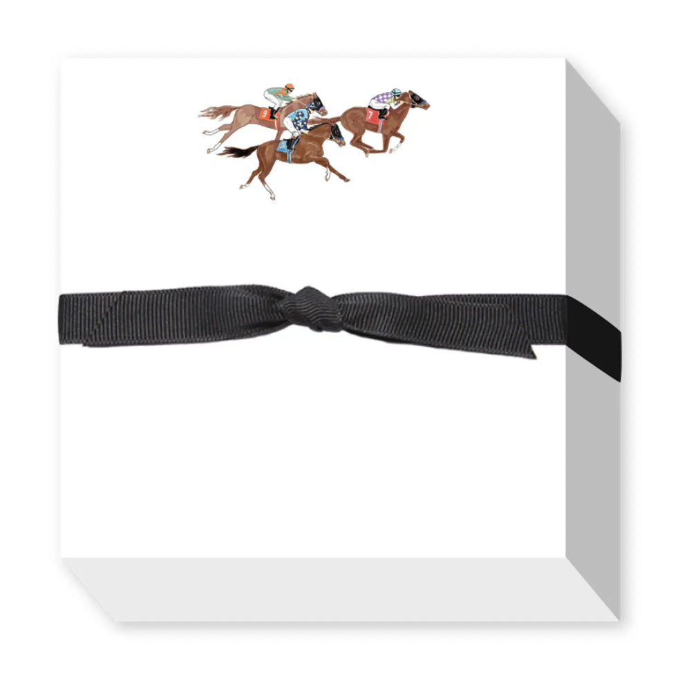 Race Horse Themed Chubby Writing Notepad for Various Uses