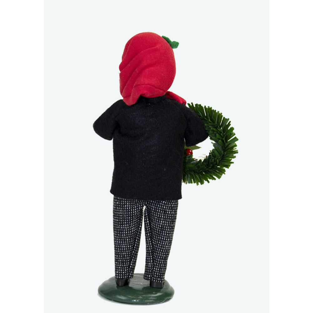 Byer's Choice Holiday Caroling Eve Family Boy Figurine