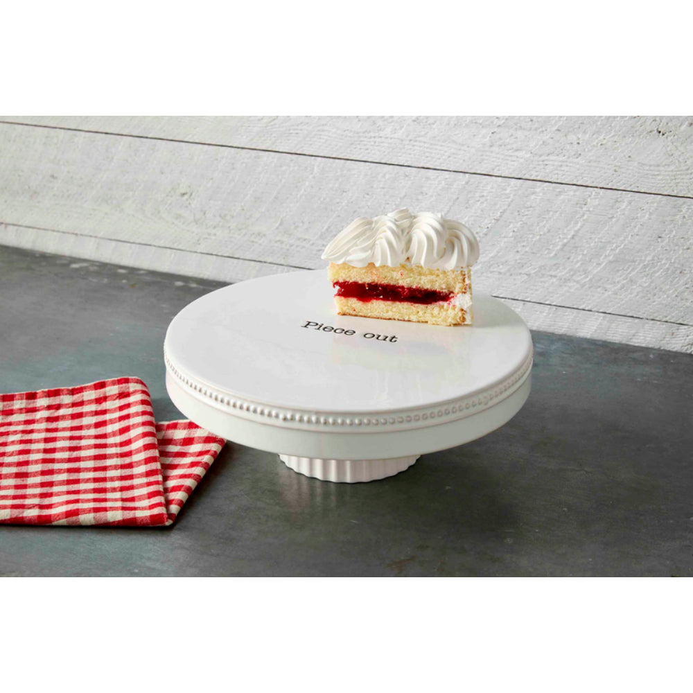 Mud Pie Reversible Dolomite Pedestal Chip and Dip Serving Set