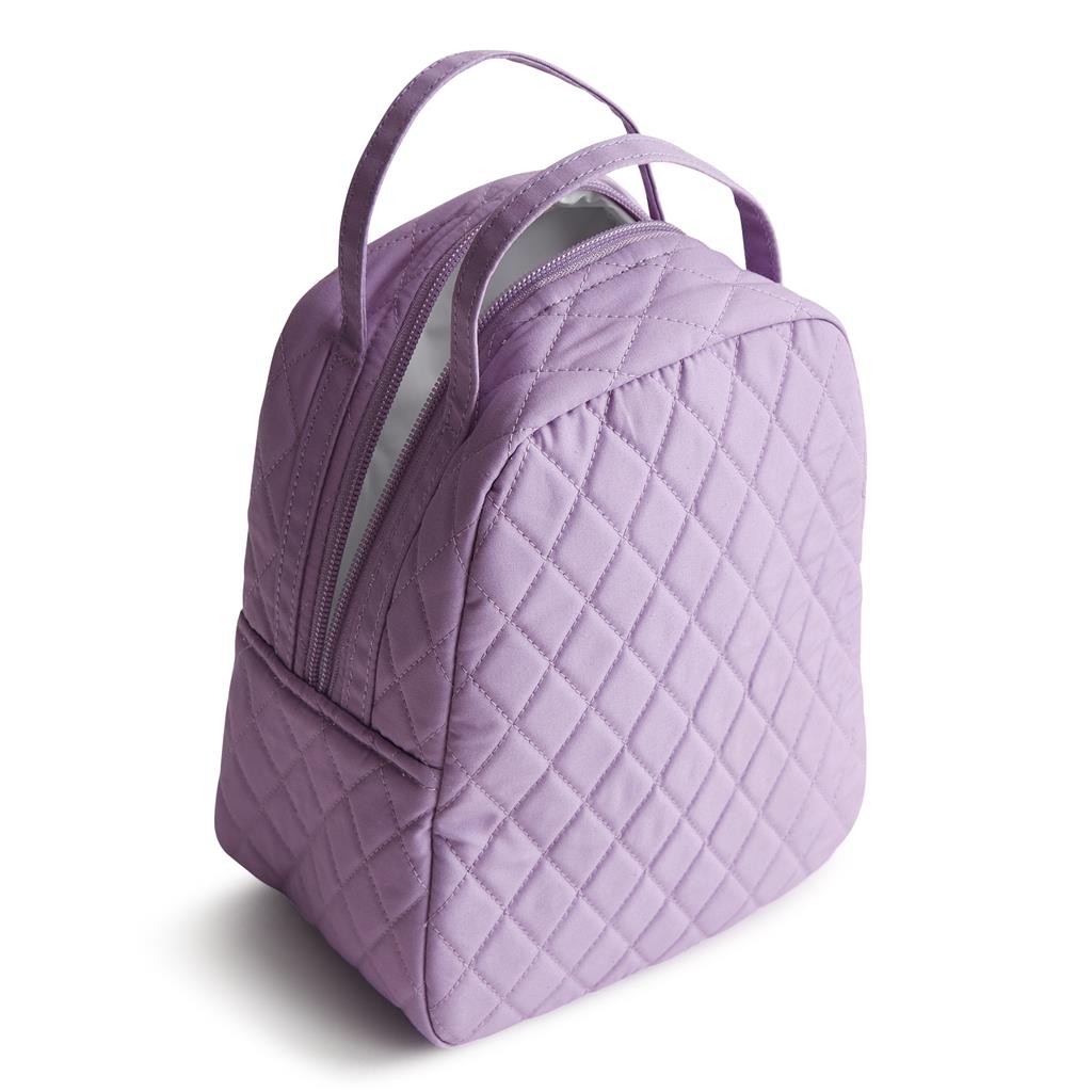 Stylish Vera Bradley Cotton Gabardine Lunch Bag for On - the - go Meals