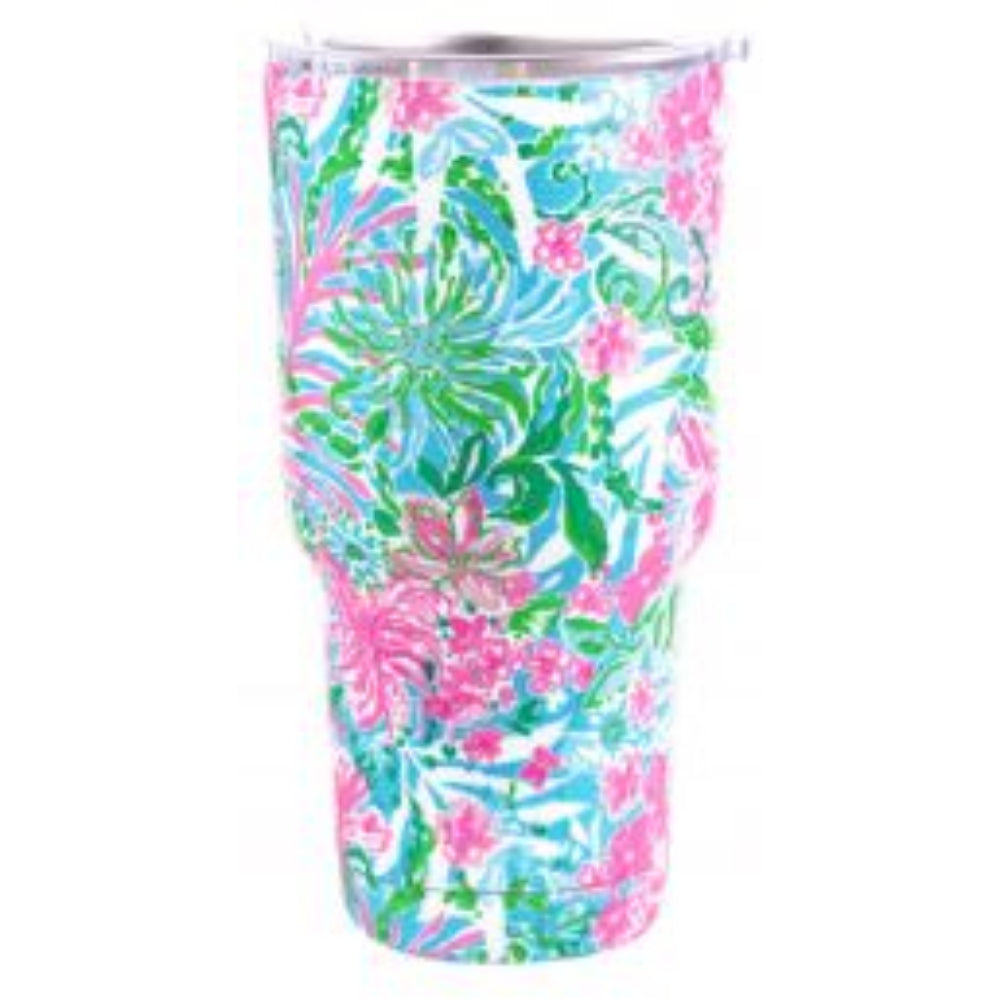 Lilly Pulitzer 30oz Double - Wall Insulated Stainless Steel Tumbler