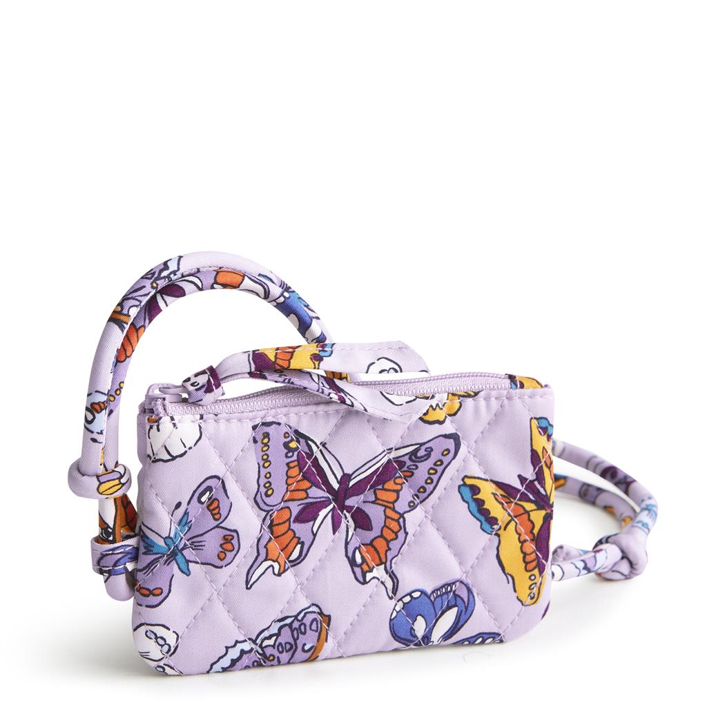 Vera Bradley Cotton Gabardine Zip Card Pouch with Stylish Lanyard