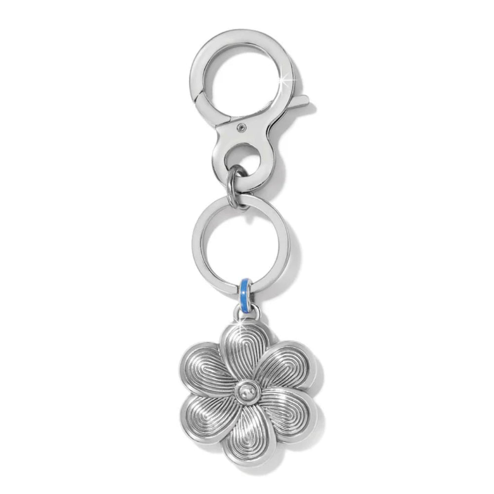 Colorful Brighton Colormix Artistic Flower - Shaped Handbag Key Fob
