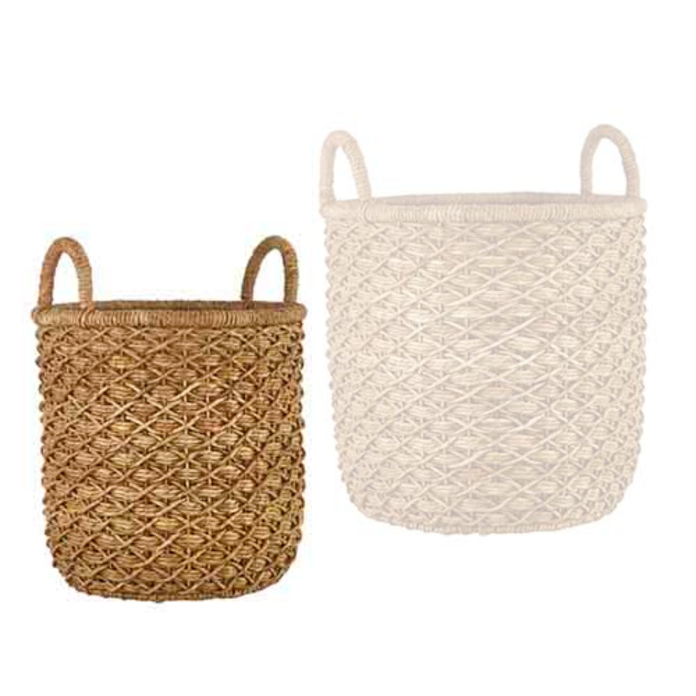 Hand - woven Basket with Handles for In - store Collection Only