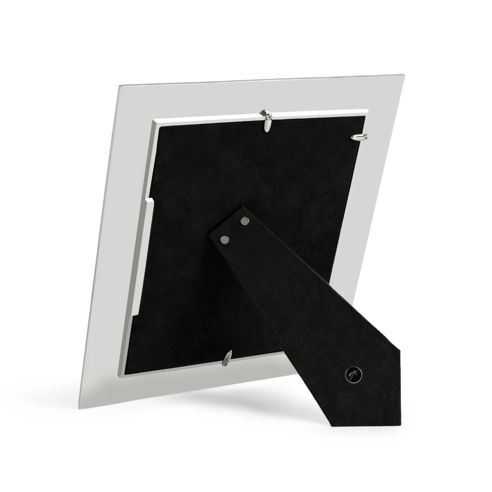 Michael Aram Shagreen Nickelplate Photo Frame with Subtle Shimmer