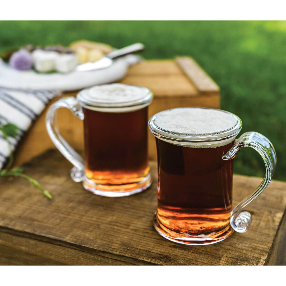 Simon Pearce Durable Windsor Tankard with Rolled Rim and Turned Handle