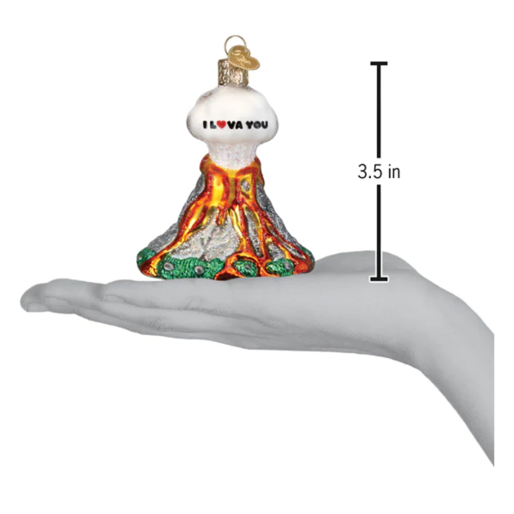 OWC Heartfelt Lava Love Christmas Ornament for Expressing Affection
