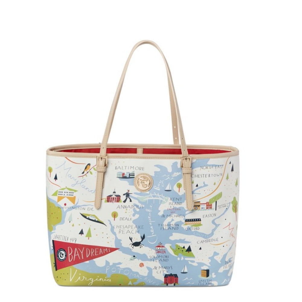 Spartina Chesapeake Bay Dreams Stylish Tote Bag