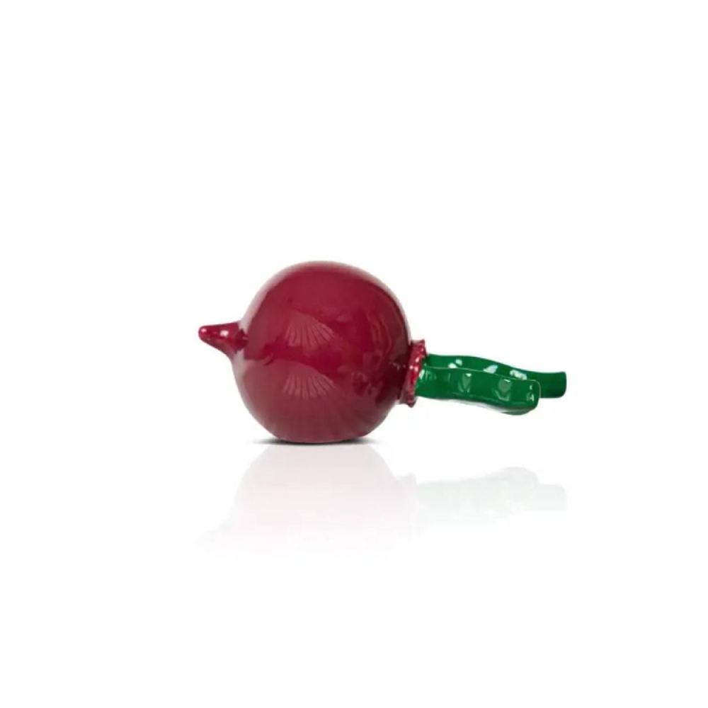 Nora Fleming Totally Awesome Radish-Shaped Mini Decorative Piece