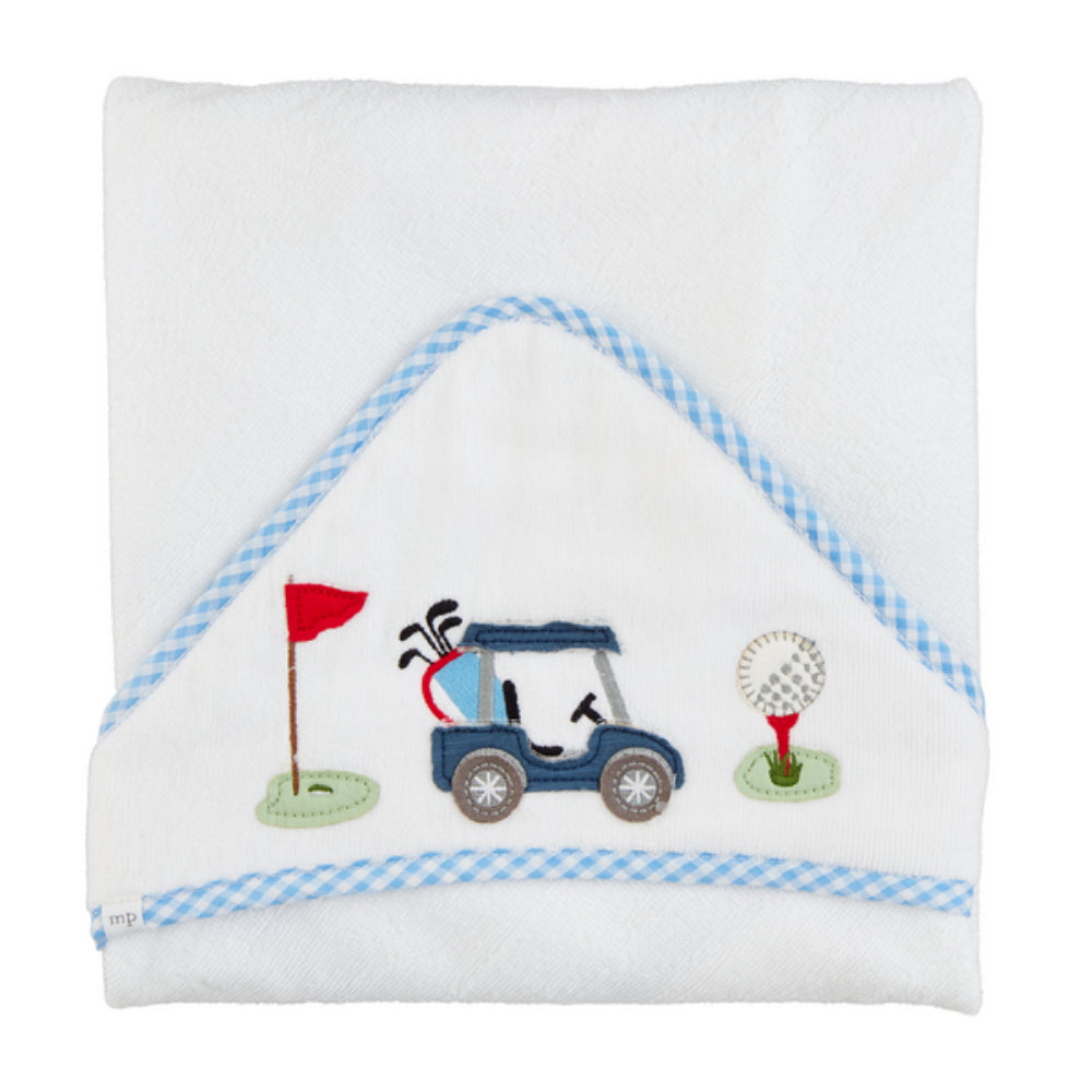 Mud Pie Cotton Applique Hooded Towel - 30' x 30'